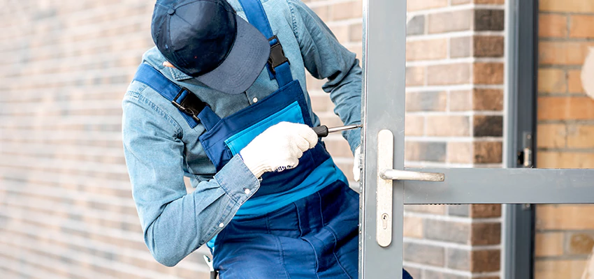 Pivot Storefront Door Locks Installation in Folsom, California