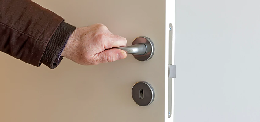 Restroom Locks Privacy Bolt Installation in Folsom, California