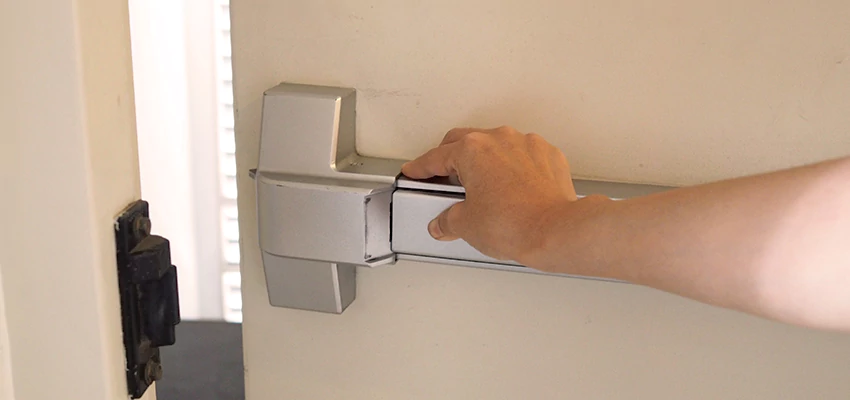 Roller Gate Panic Bar Installation in Folsom, California
